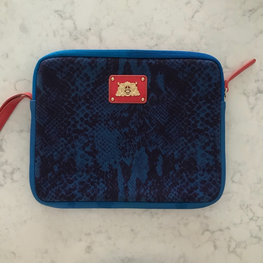 Authentic Juicy Couture iPad case